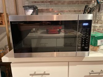 Sharp Carousel Microwave SMC1162HS - Works Great - Missing Glass Tray