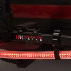 New Hollywood Racks LED Safety Light Bar for Bike Racks LBR-1