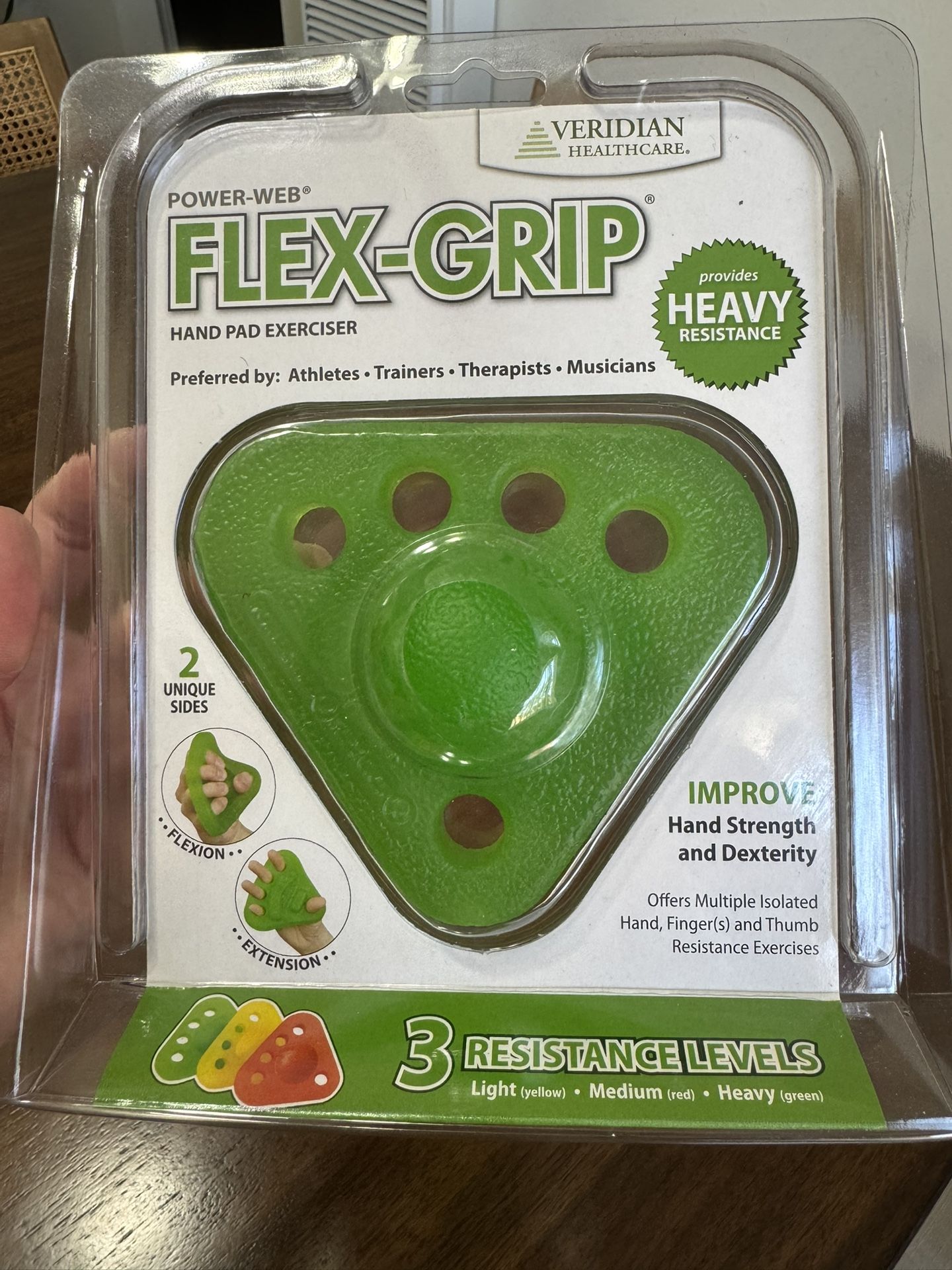 Flex Grip Hand Pad Exerciser Brand New!