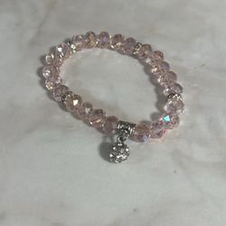 Pink Crystal Bracelet
