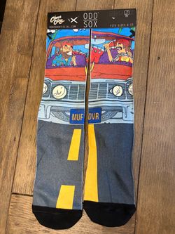 Cheech & Chong x Odd Sox Novelty Crew Socks