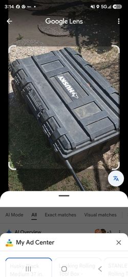 Roll away tool box