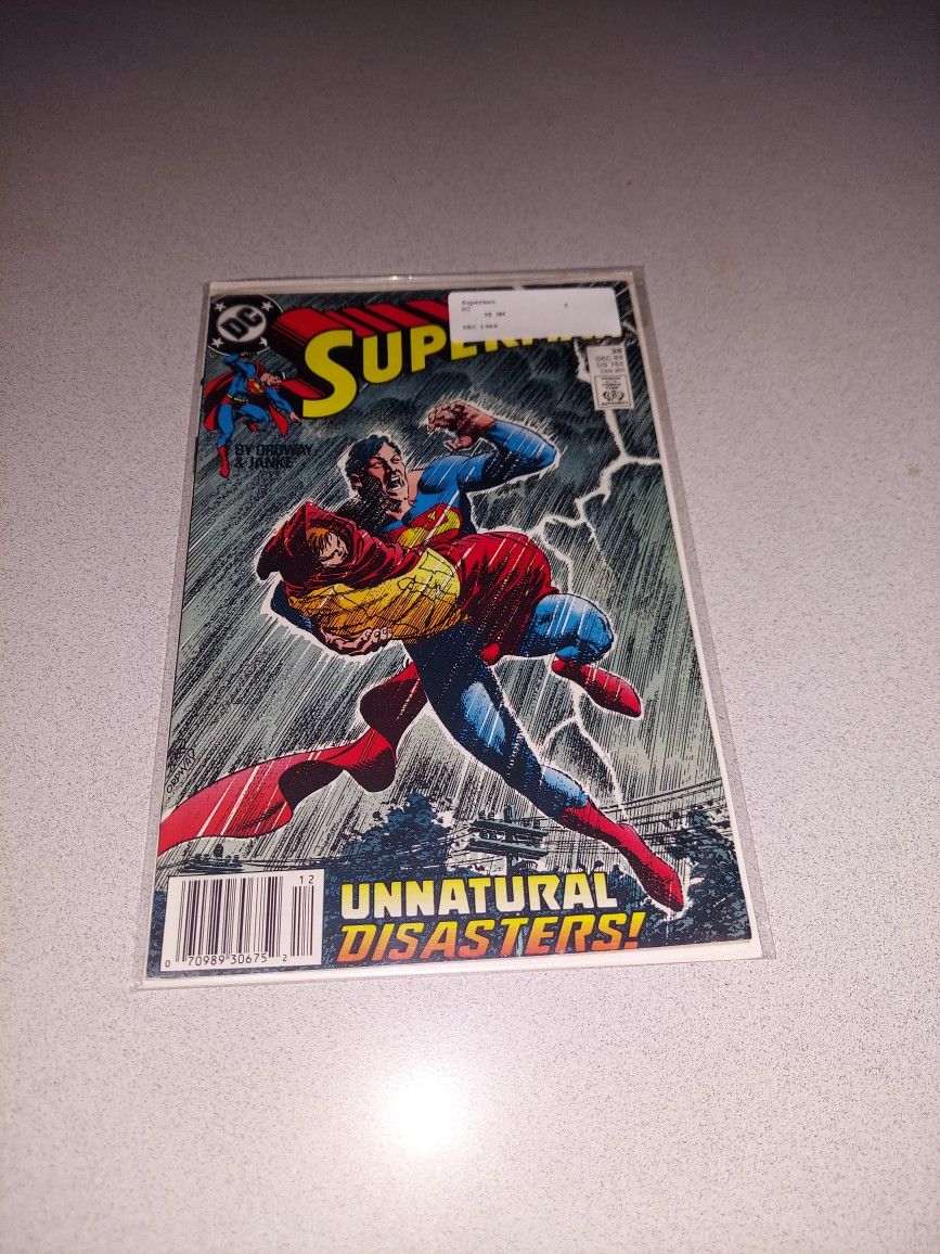 1989 SUPERMAN #38 COMIC BAGGED AND BOARDED 