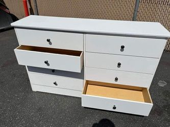 8 Drawer white color