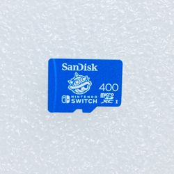 sandisk Mario Blue Shell 400GB Micro SD Card For Nintendo Switch