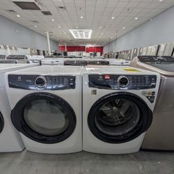 ELECTROLUX NEW OPENBOX 27” ELECTRIC STACKABLE WASHER DRYER SET