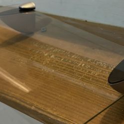 Float Glass Wall Mounted Shelf   $5