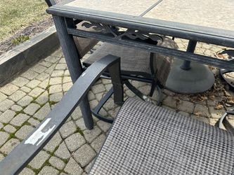Seville 7 piece 2024 patio set b&m