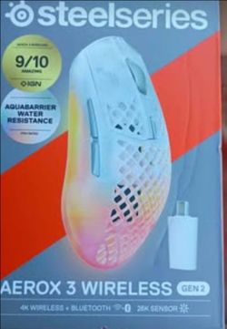 Steel Aerox 3 Wireless Gen 2 Gaming Mouse