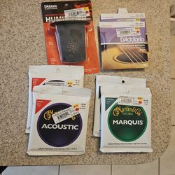 Guitar Strings and Humidifier