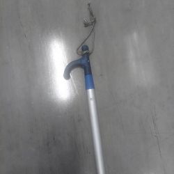 West Marine HD 6-14  Heavy-Duty Telescopic Boat Hook.  Anodized Aluminum.  In Perfect Condition.  Sections Lock Up Good.  No Damage Anywhere. 