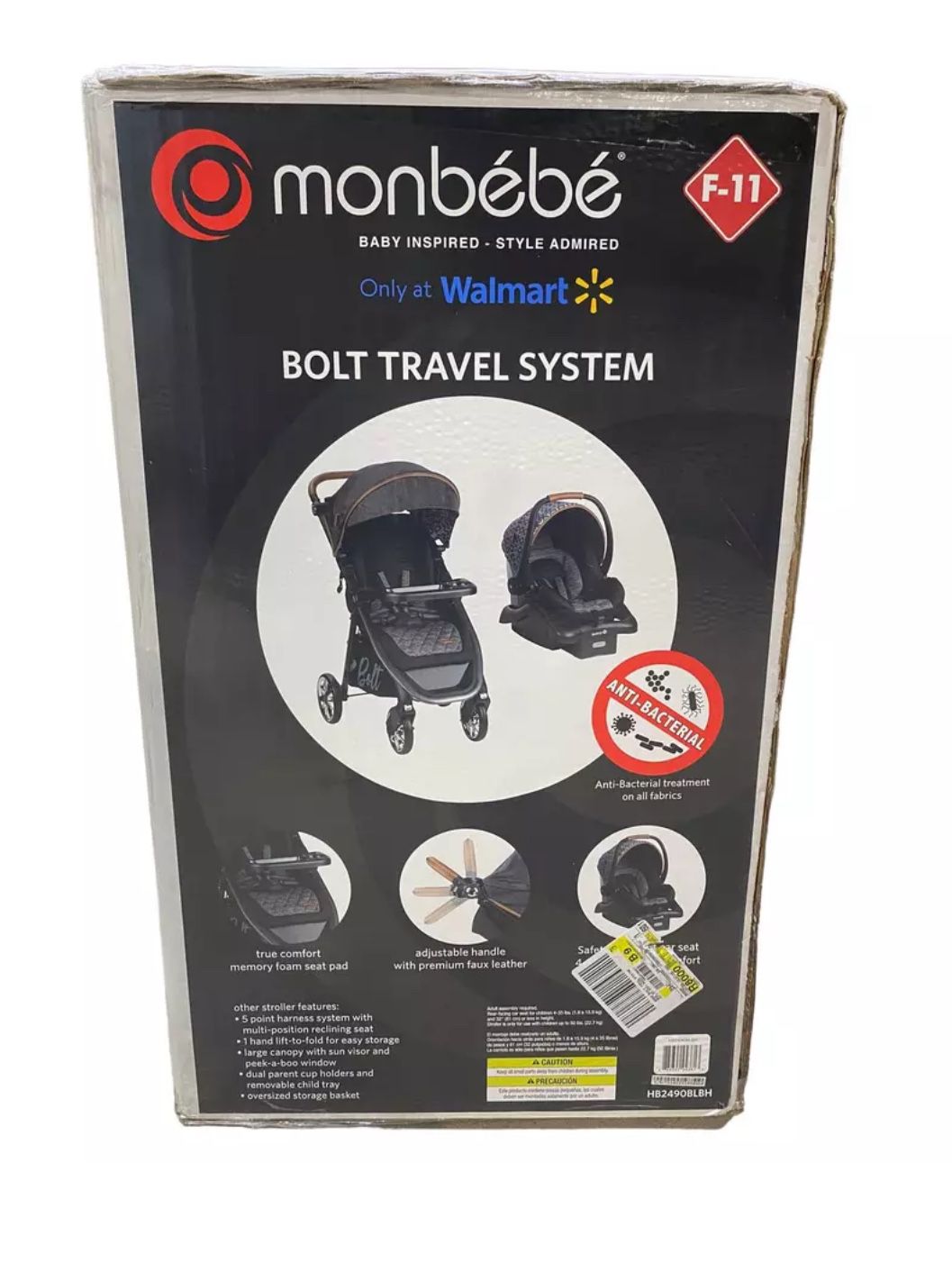 Monbebe bolt Travel Systems 