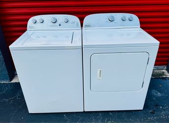 🧺✨ Whirlpool Super Capacity Washer & Dryer Set – Fully Tested & Ready to Go! ✨🧺