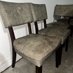 Set Of 4 Dinning Chairs 