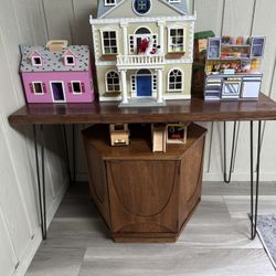 Hexagonal Broyhill Brazilia End Table