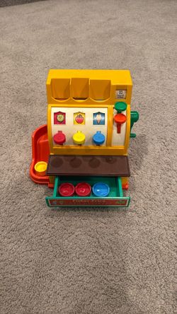 Fisher Price Cash Register - Vintage