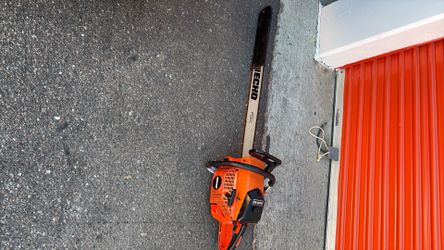 Echo chain saw with 36” bar