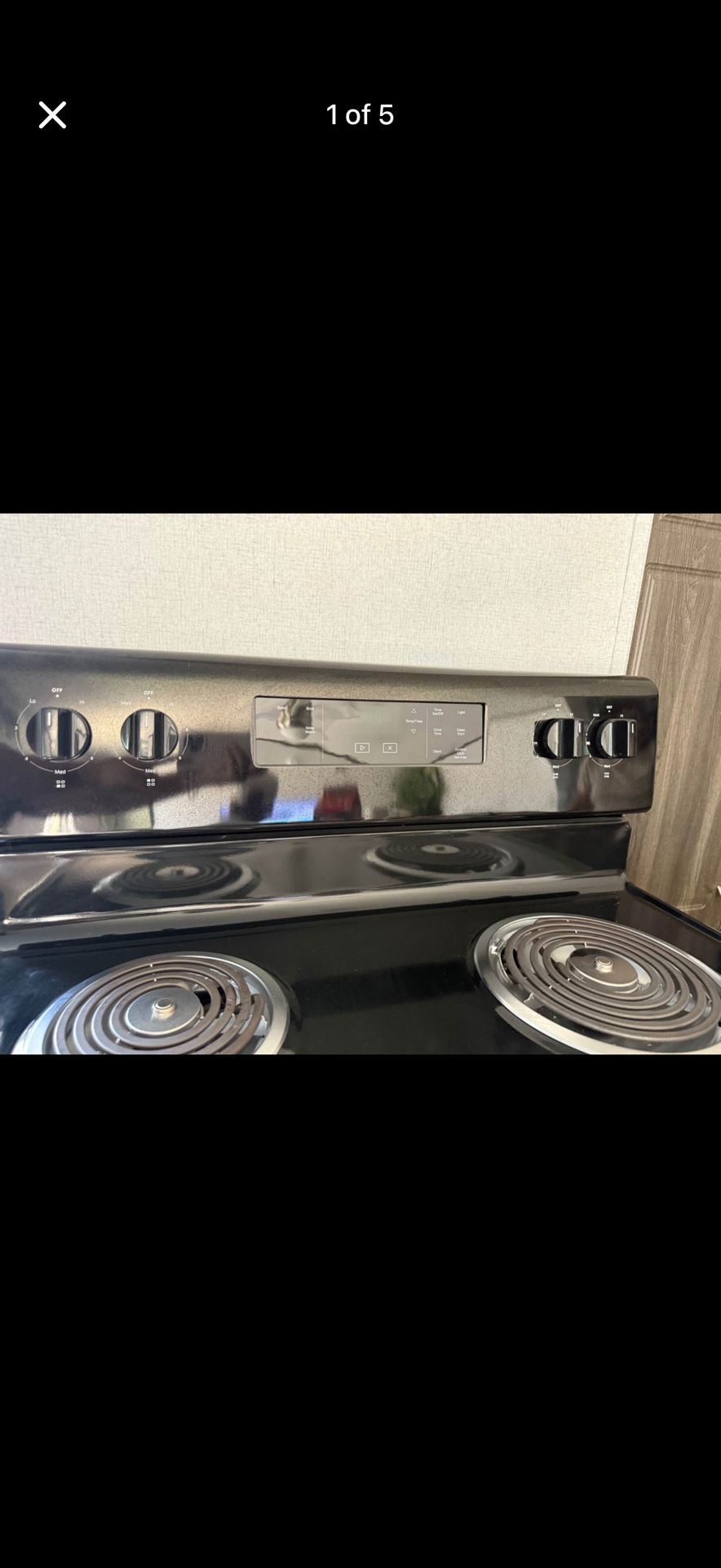 Whirlpool stove