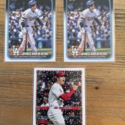 Shohei Ohtani Baseball Cards