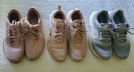 Women's Nike Shoes - 3 Pair - Size 8.5