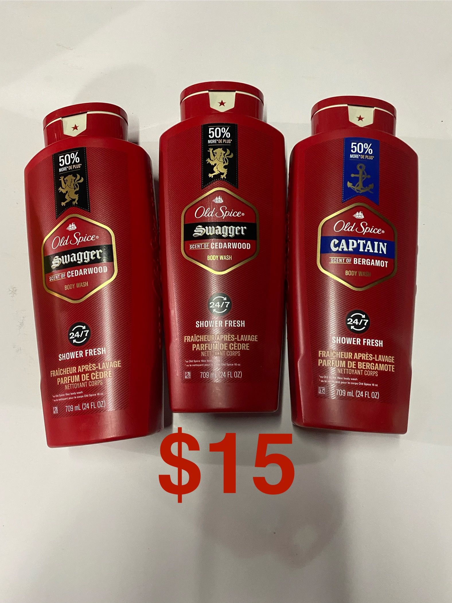 Old Spice Body Wash Bundle 
