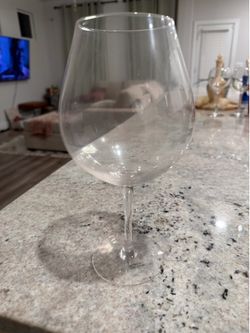 “Bottle of Wine” Glass