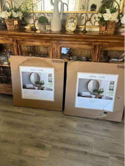 30 “ Allen Roth round mirror new $100 each