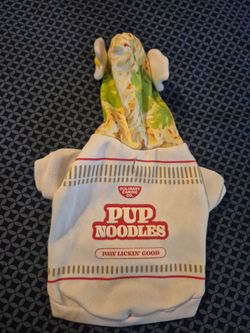 Pup noodle dog costume