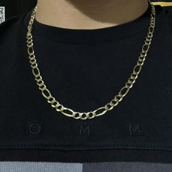 14k Gold Figaro Chain