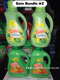 GAIN DETERGENT BUNDLE $35 FOR ALL