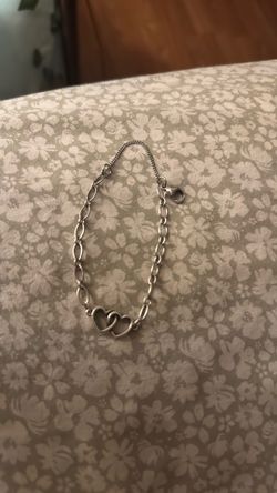 Two hearts together charm bracelet from James Avery