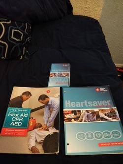 First Aid/CPR/AED student booklet