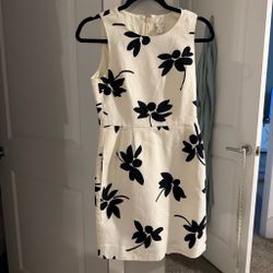 J.Crew Floral Sleeveless Sheath Dress