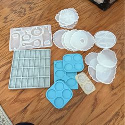 Lot Of Silicone Resin Molds