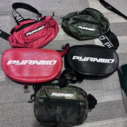 $40 Black Pyramid Bags