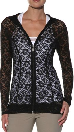 Black Lace Hoodie