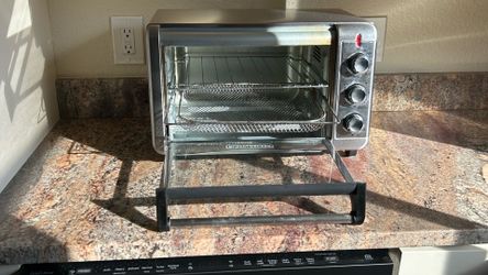 Toaster oven and air fryer