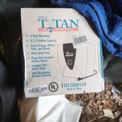 Tighten Hot Water Heater Brand New In The Box Two And A Half Gallon