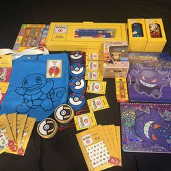 POKEMON DAY MERCHANDISE LOT!