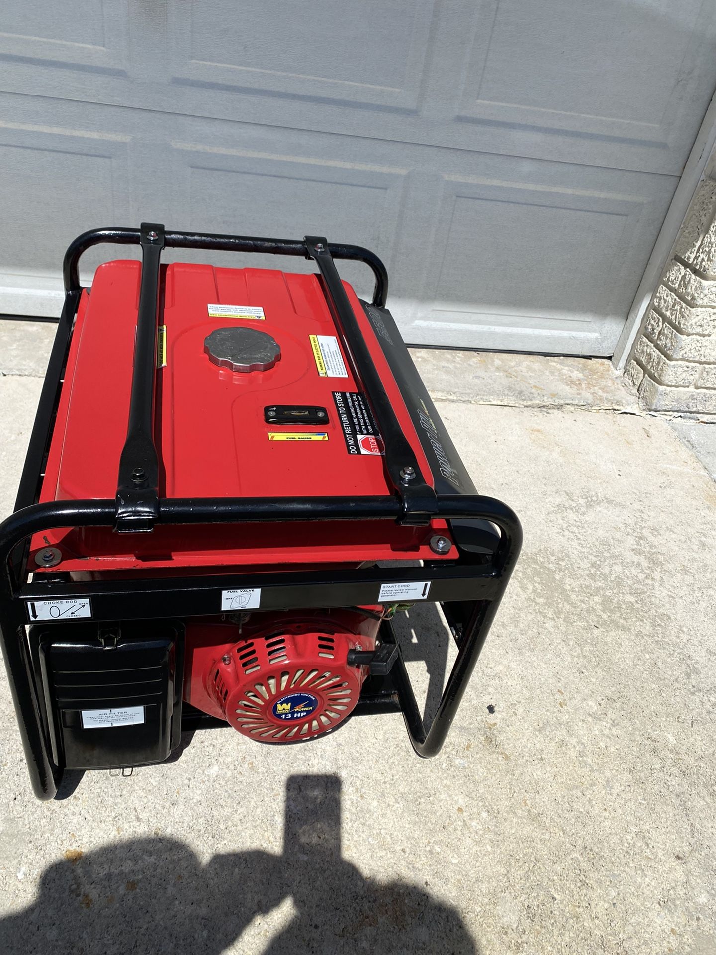 13hp Wen Power Pro 5500 watts Commercial Generator