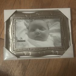 Pewter Baby Frame 4x6