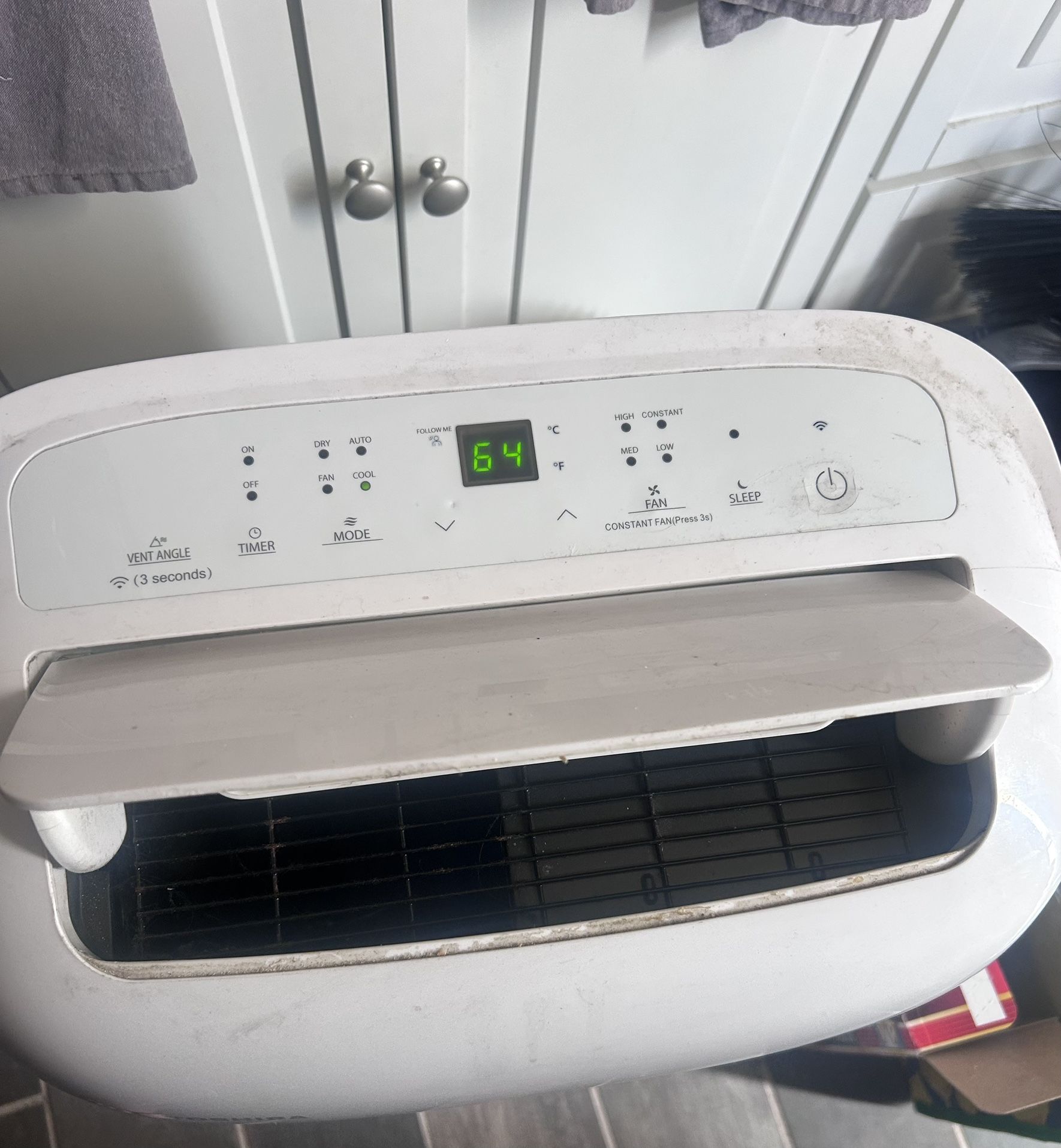 Toshiba Window AC On Wheels