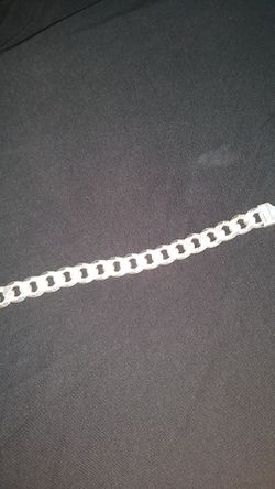 Italian Sterling Silver Bracelet 61.0 g