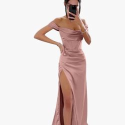 Dusty Rose Dress Size 8