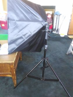  Photo lights/stands (Pair)