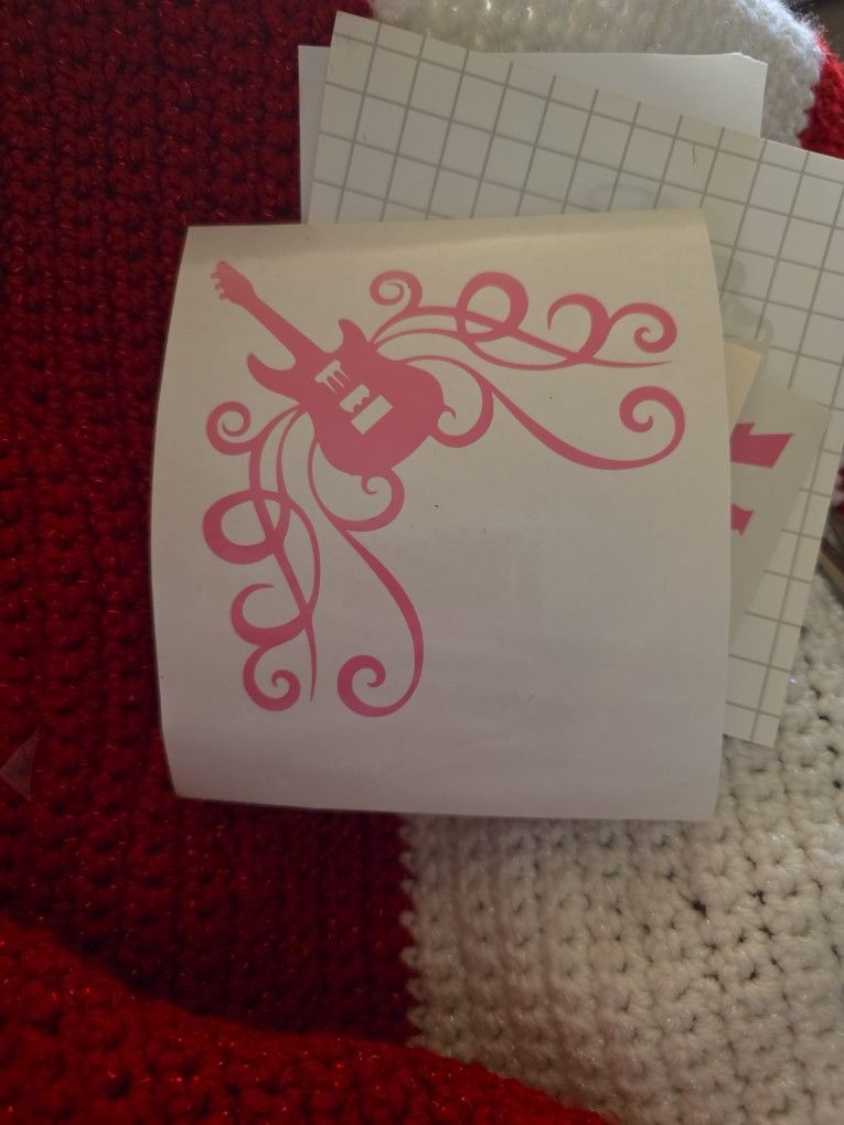 Guitar Sticker 
