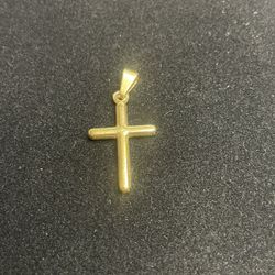 Gold Plated Cross Pendant