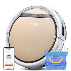 ILIFE V5s Plus Robot Vacuum and

Mop Combo with Wi-Fi/App/Alexa, Automatic Self 1