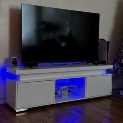 Modern White Tv Stand 