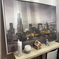 IKEA KLAMBY Picture-Chicagis o skyline-55x39 ¼ "